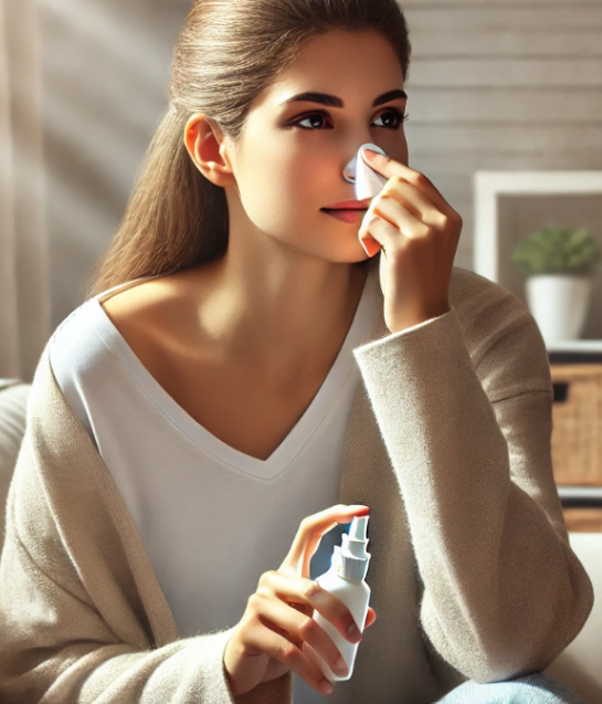 아바미스 나잘 스프레이 사용 시 주의할 부작용