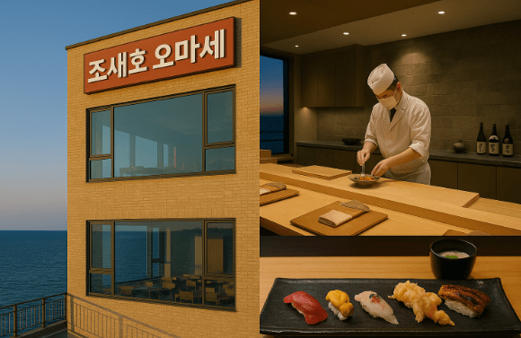 조새호오마카세 솔직 리뷰: 송도에서 즐기는 가성비 좋은 일식 코스