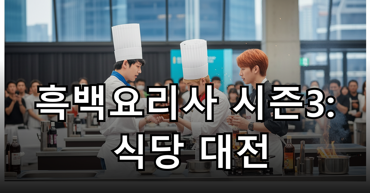 불꽃 튀는 요리 대결의 현장