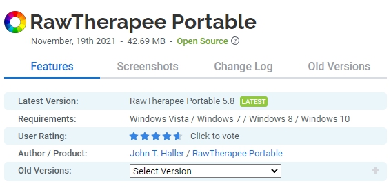 RawTherapee-Portable