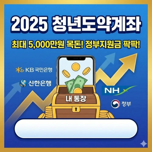 청년도약계좌 신청 방법 ❘ 이거 하나로 5,000만 원 목돈 마련 끝!