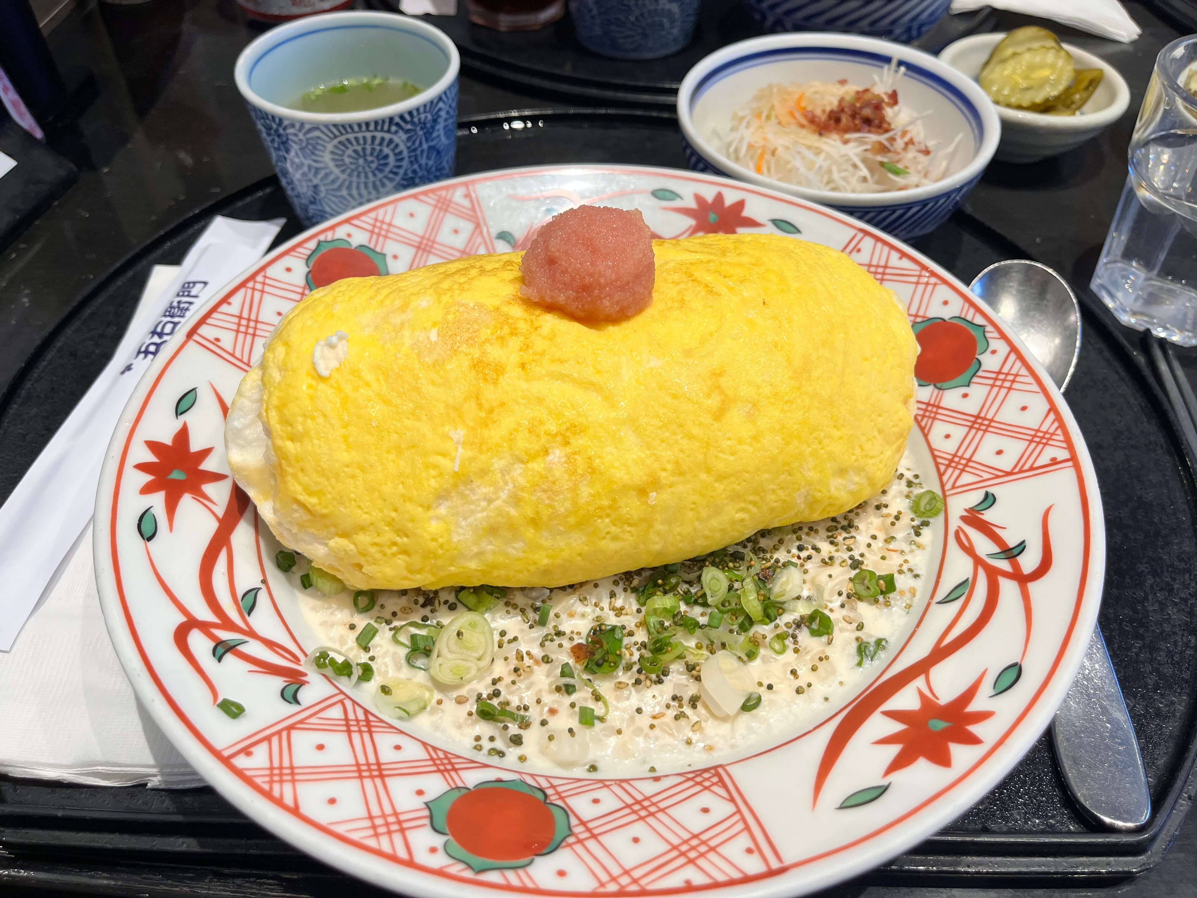 강남 고에몬 수플레 오믈렛 멘타이꼬 리조또