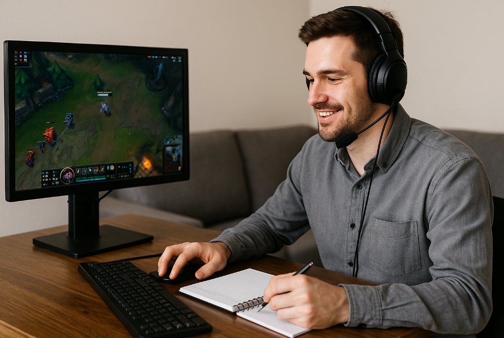 게임 코칭으로 월 200만원