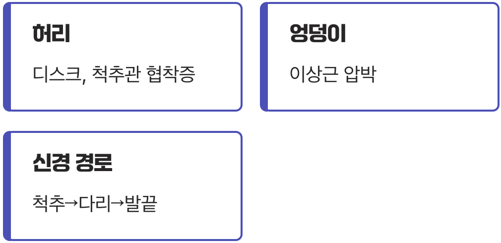 범인은 발이 아닐 수 있어요