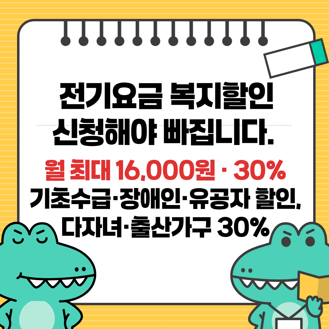 전기요금 복지할인
