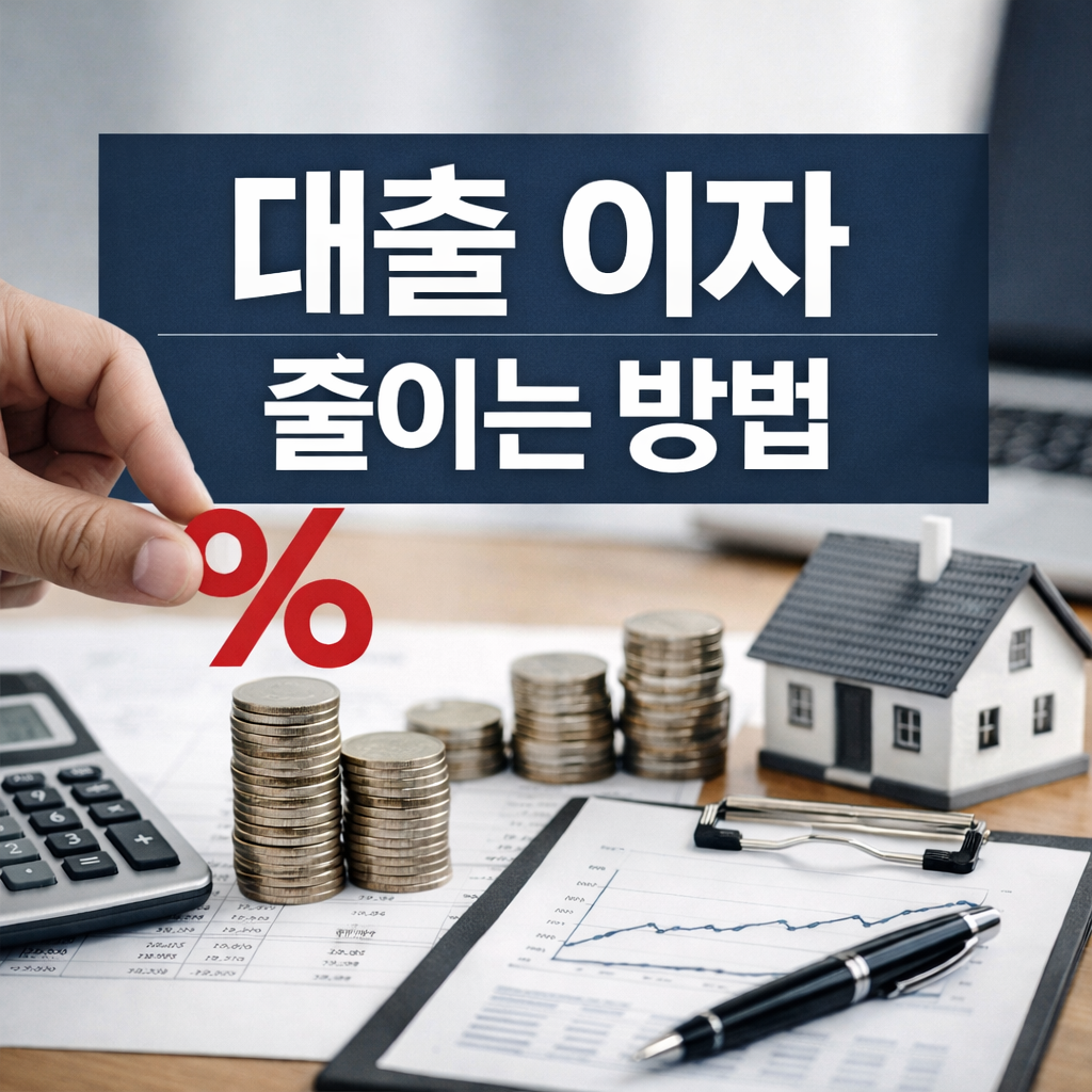 대출 이자 줄이는 방법