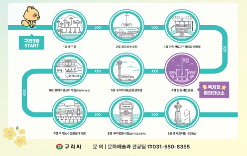 2025 구리 유채꽃축제 3일장 스탬프투어1