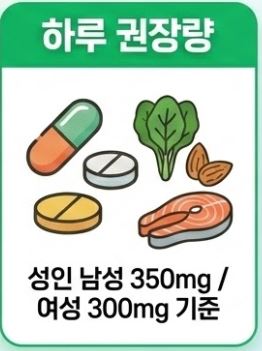 마그네슘 부작용