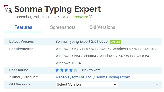 Sonma-Typing-Expert