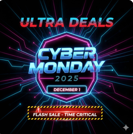 2025 사이버먼데이 로고 및 12월 1일 카운트다운 이미지
