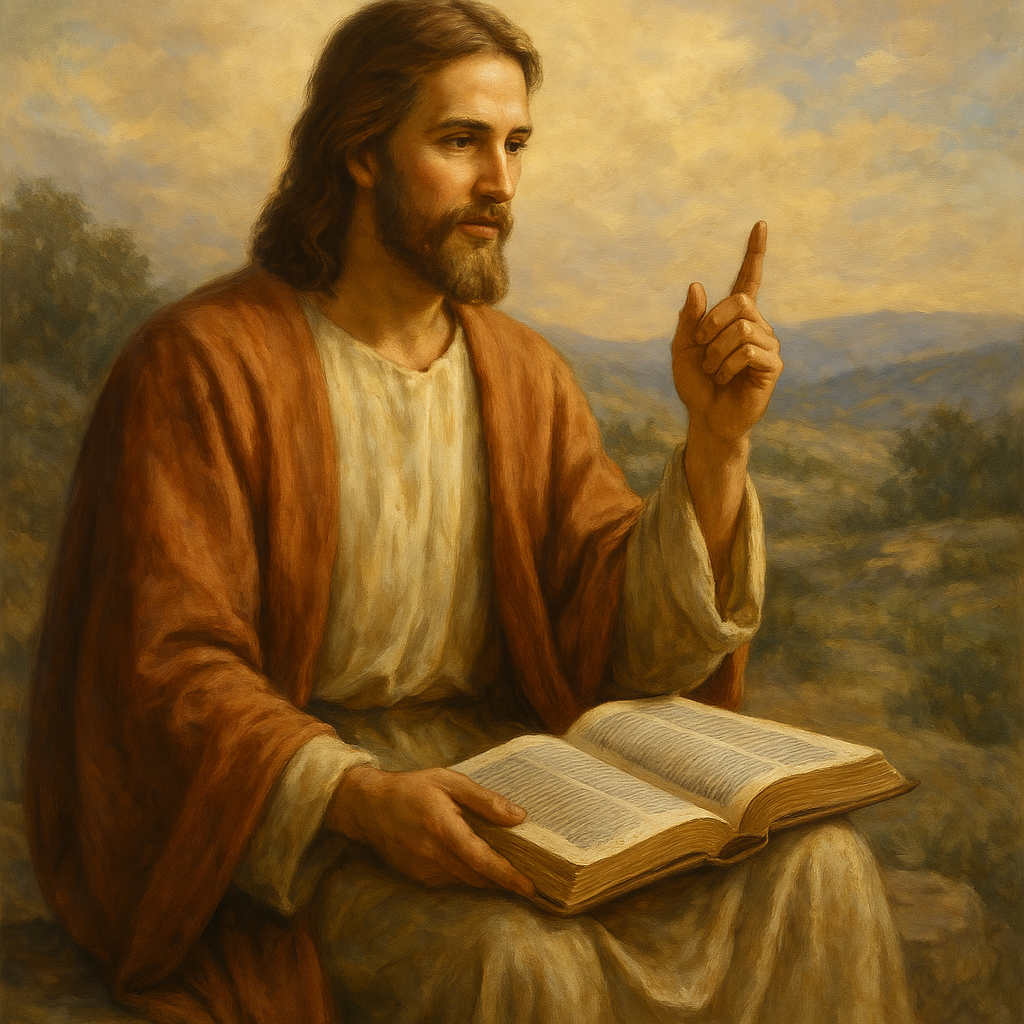 예수님 성경말씀 마태복음 6-7장 기도의 가르침 모습