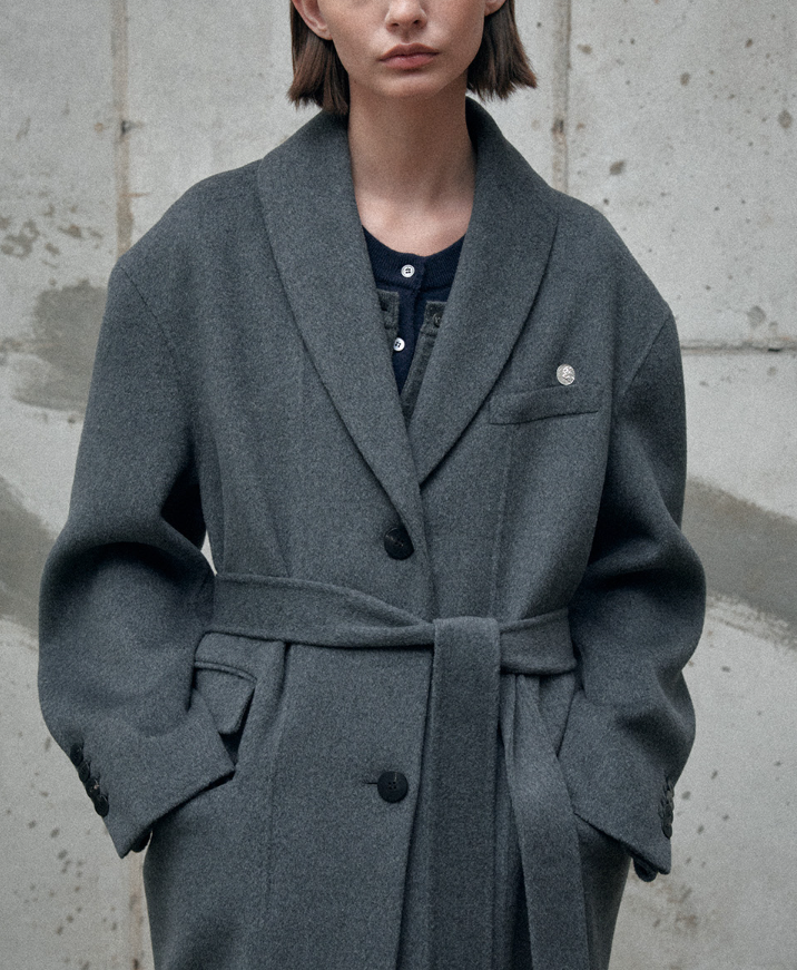 친밀한리플리 공난숙 이승연 코트 패션 57회-58회 의상 그레이 코트