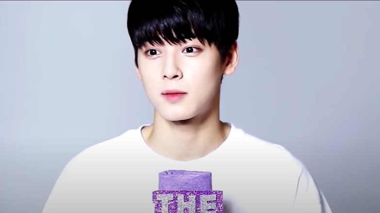 차은우 덮은 머리