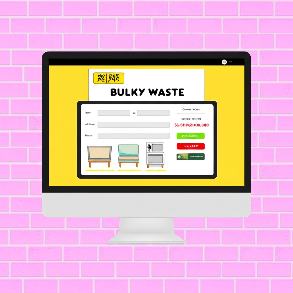 은평구 대형폐기물 신고, 클릭 한 번..