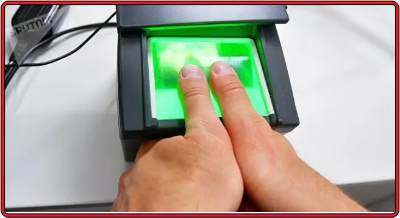 중국-입국-심사대-엄지-지문-채취-방법