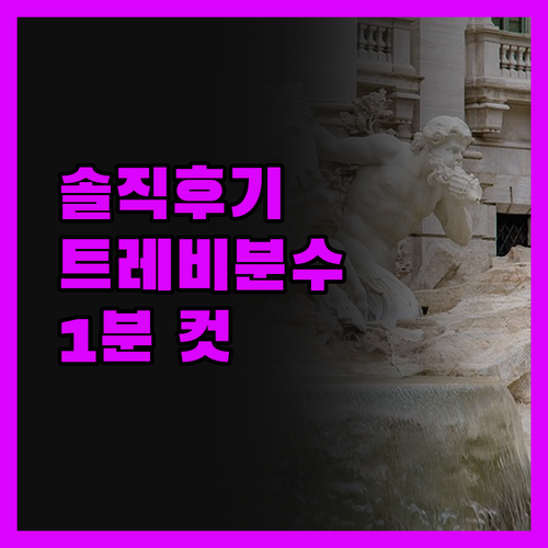 솔직 후기! 호텔 트레비 로마, 트레