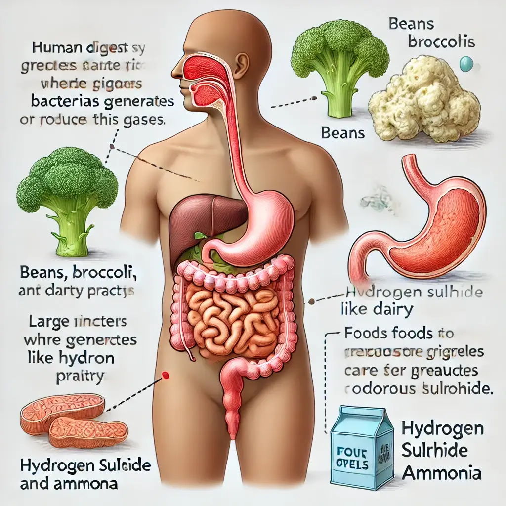 방귀 냄새 지독 이유