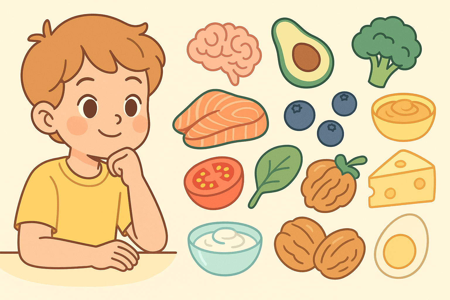 우리 아이를 위한 두뇌 성장 슈퍼푸드 10선