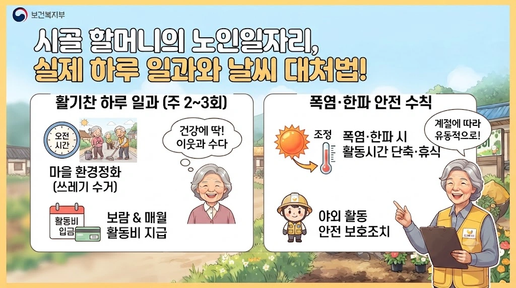 실제 활동 현장은 어땠을까, 하루 일과와 주의할 점