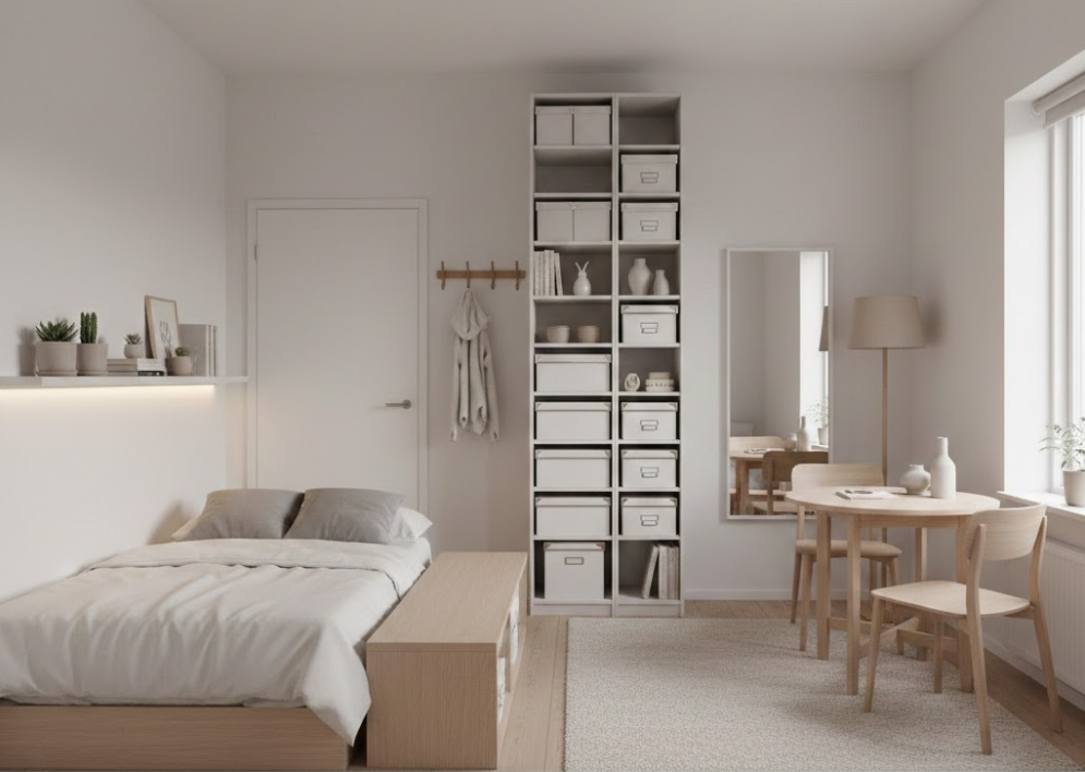 작은공간 인테리어 1인가구, 자취방, 수납