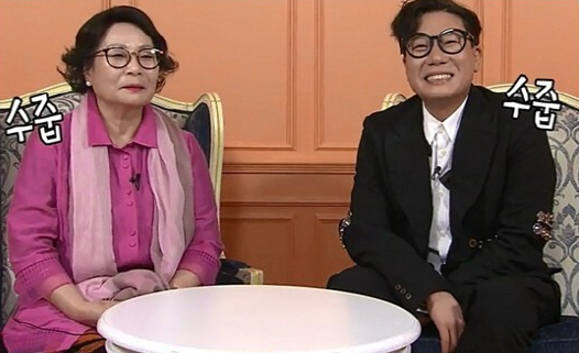 이상민 어머니 지난 방송화면