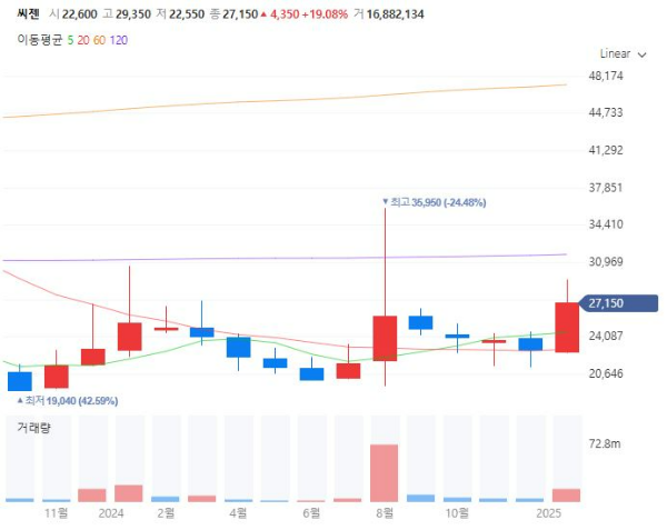 HMPV관련주대장주수혜주TOP5_씨젠