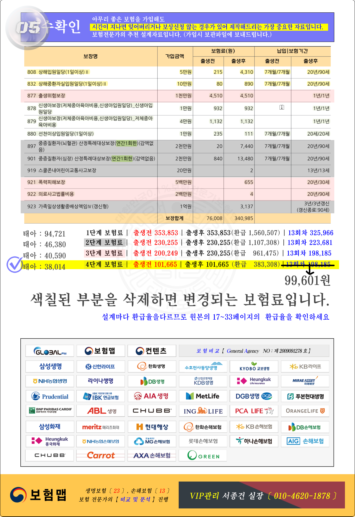 태아보험가입