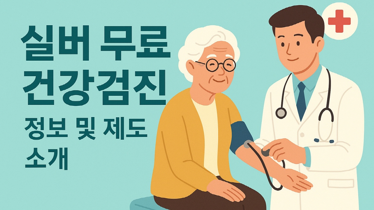 실버 무료 건강검진