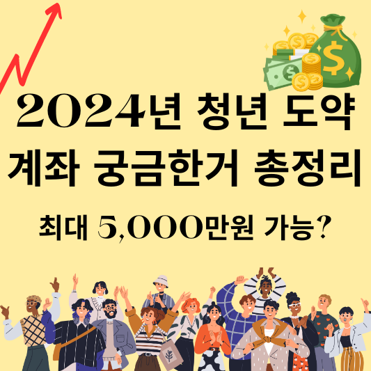 2024년 청년 도약 계좌 궁금한거 총정리