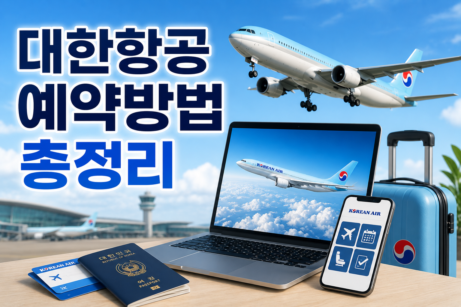 대한항공 예약방법 총정리｜전화예약&middot;온라인 예매&middot;좌석선택까지 한번에 관련 사진