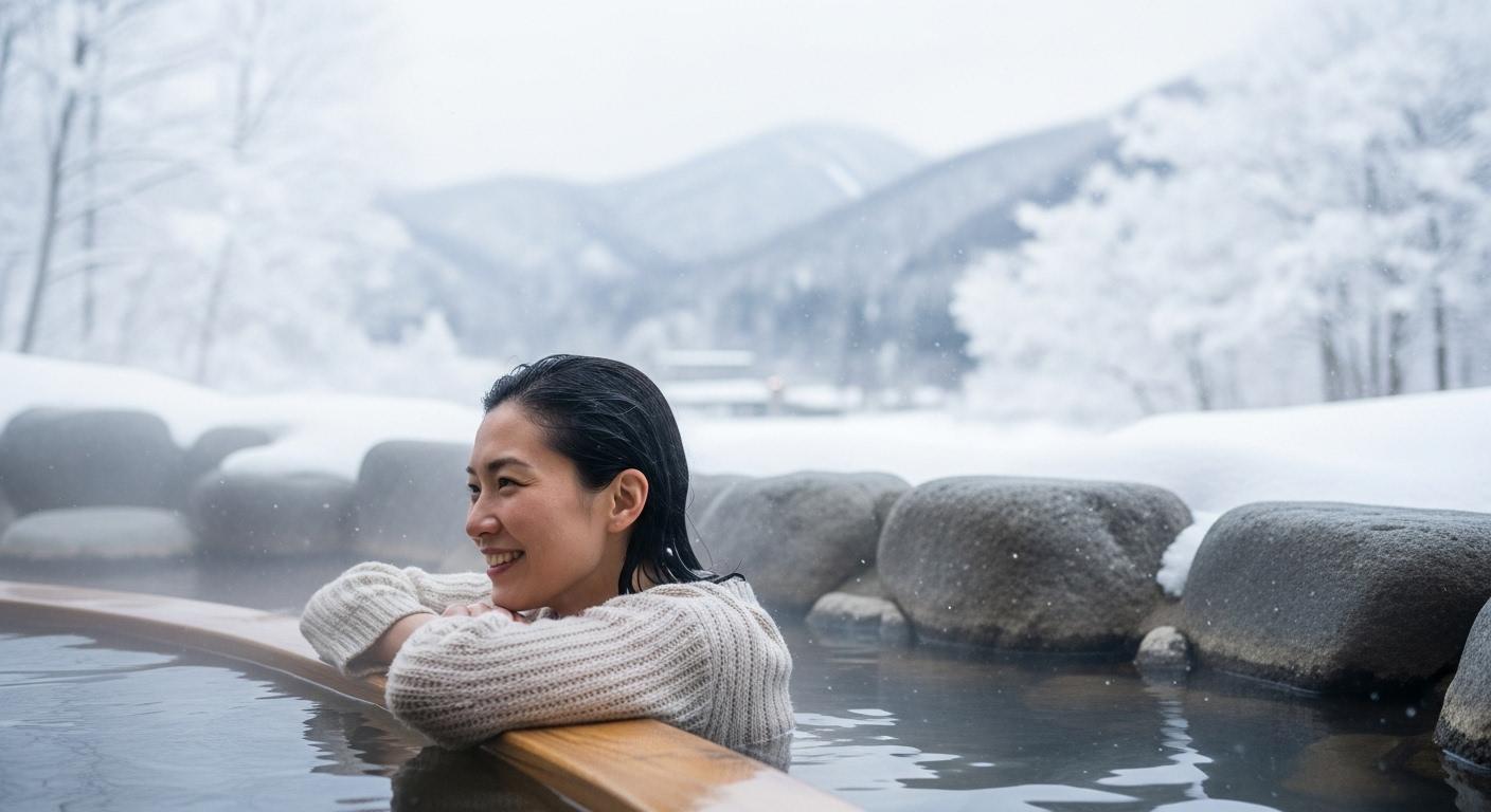 일본 겨울 온천 여행지 추천