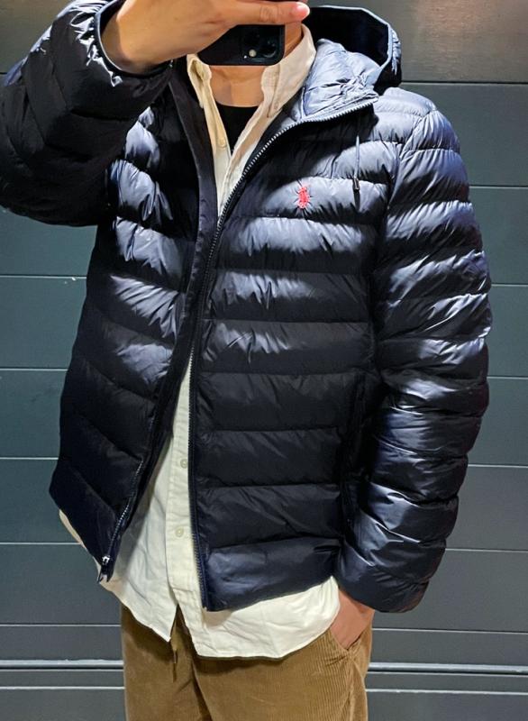 폴로랄프로렌 남녀공용 패커블 경량 후드 포니 로고 패딩 집업 점퍼 자켓 6컬러 23FW
