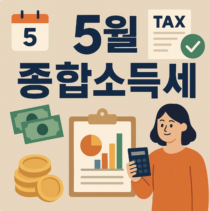 5월 종합소득세 관련 사진