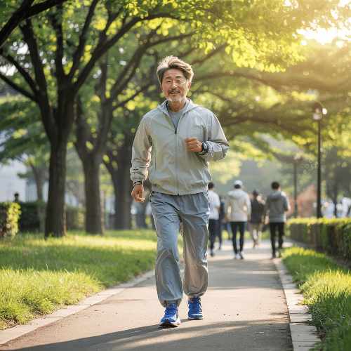 하루 30분 이상 걷기 – 뇌로 가는 혈류를 늘리자