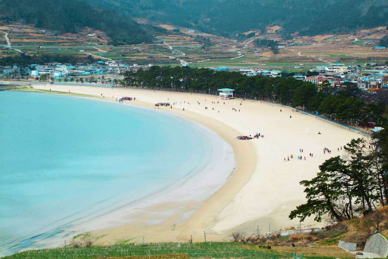 상주 은모래비치 해수욕장