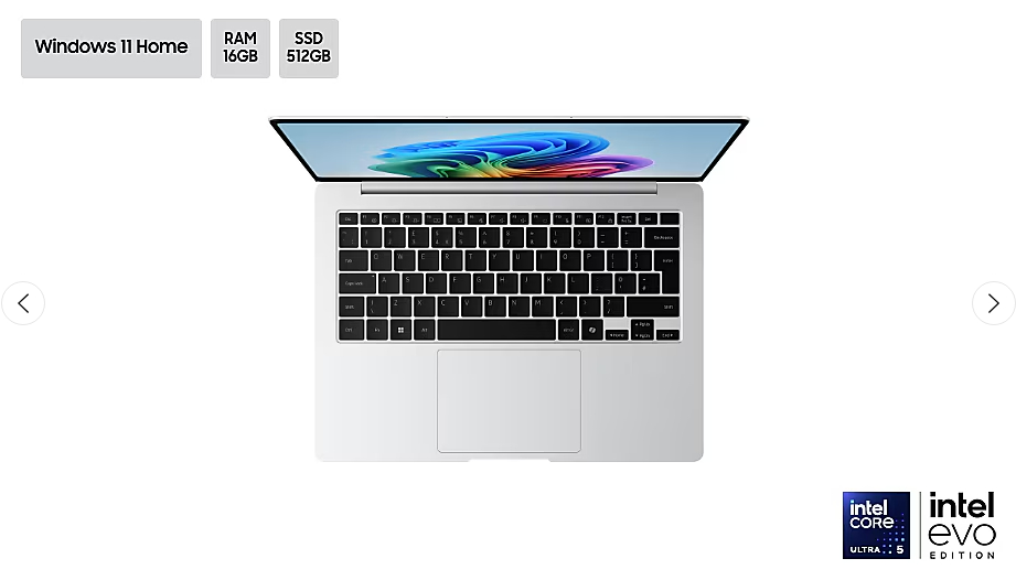 삼성전자 노트북, 랩탑 갤럭시북5 프로 35.6cm(14인치), 인텔 울트라5