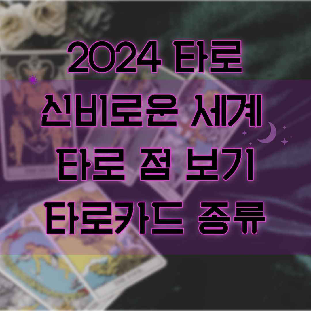 2024 타로카드 점보기 썸네일