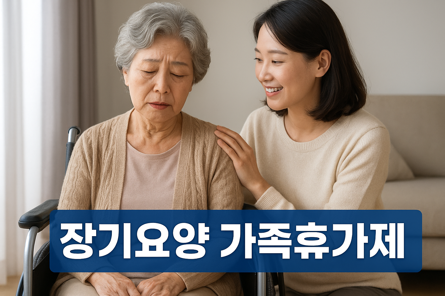 장기 요양 가족휴가제