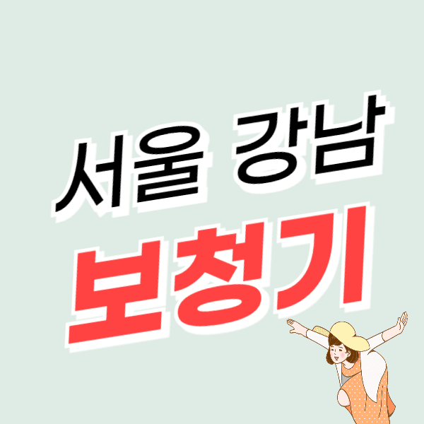서울 강남구 보청기 싼 곳 잘하는 센터 추천 후기(지원금, 할인)