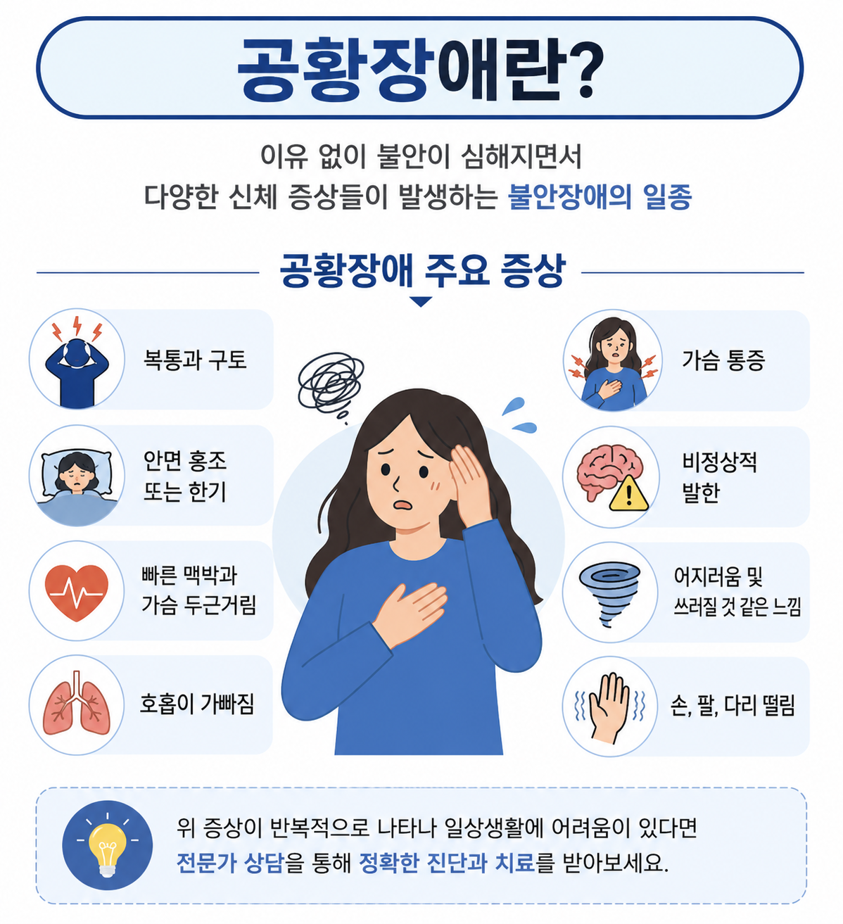 공황장애에 대한 설명