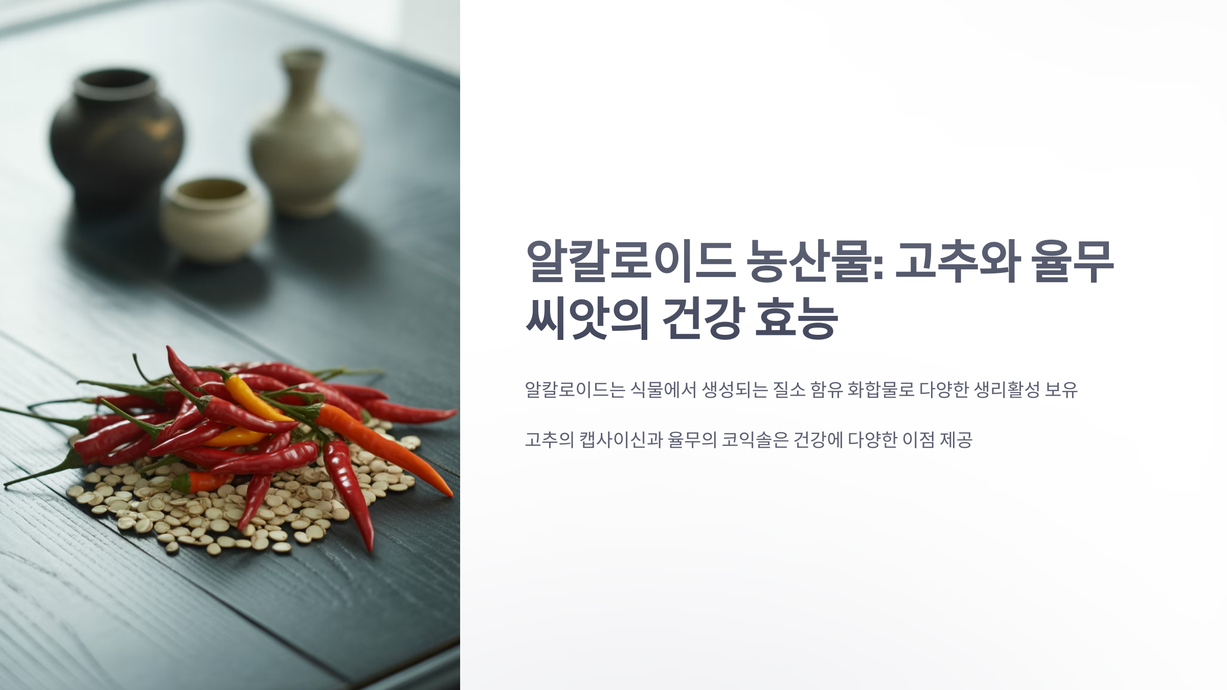 참조-알칼로이드-농산물,-고추와-율무-씨앗-1