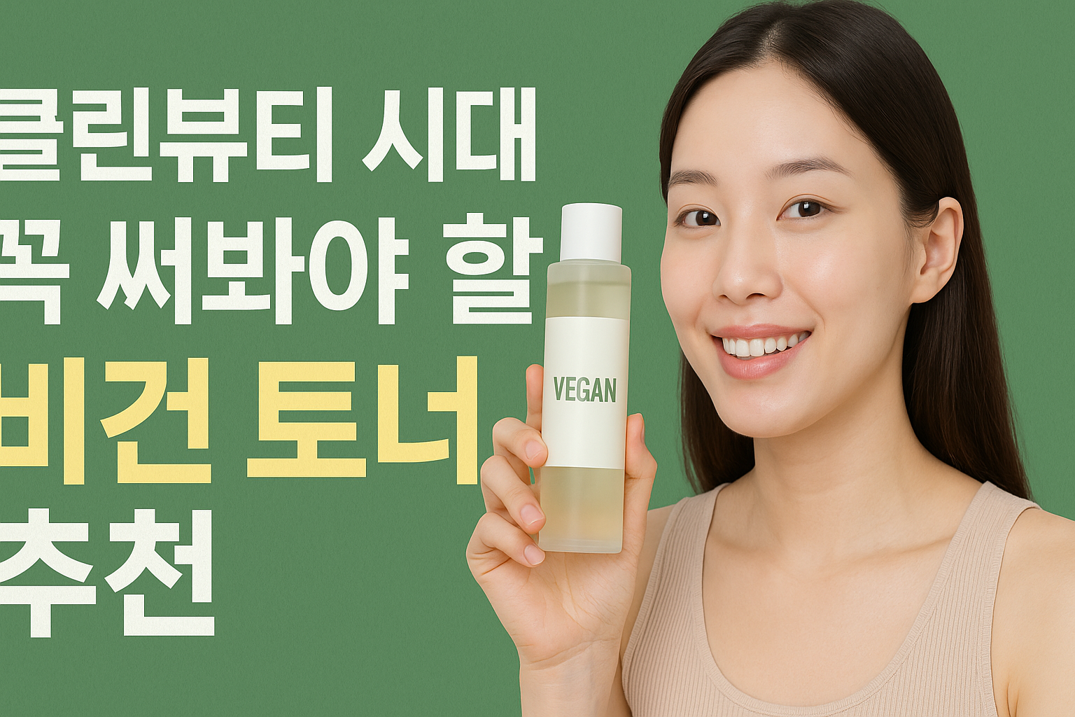 비건 토너