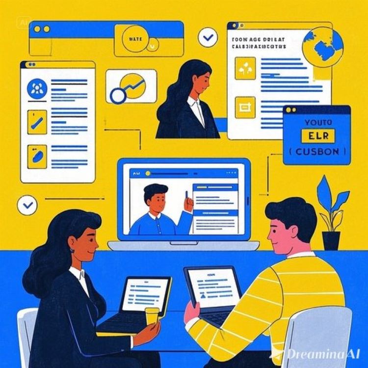 청년이 노트북으로 지원금 신청하는 모습, 월세 지원, 청년도약계좌, 취업 컨설팅 이미지가 어우러진 배경. 밝은 노란색과 파란색 톤으로 희망과 경제적 자립 강조.