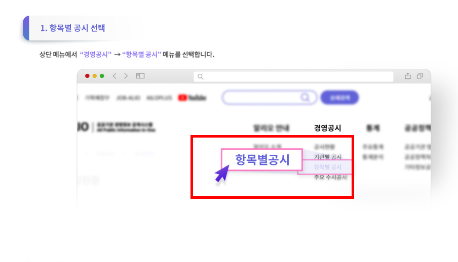 공공기관 알리오 홈페이지 소개