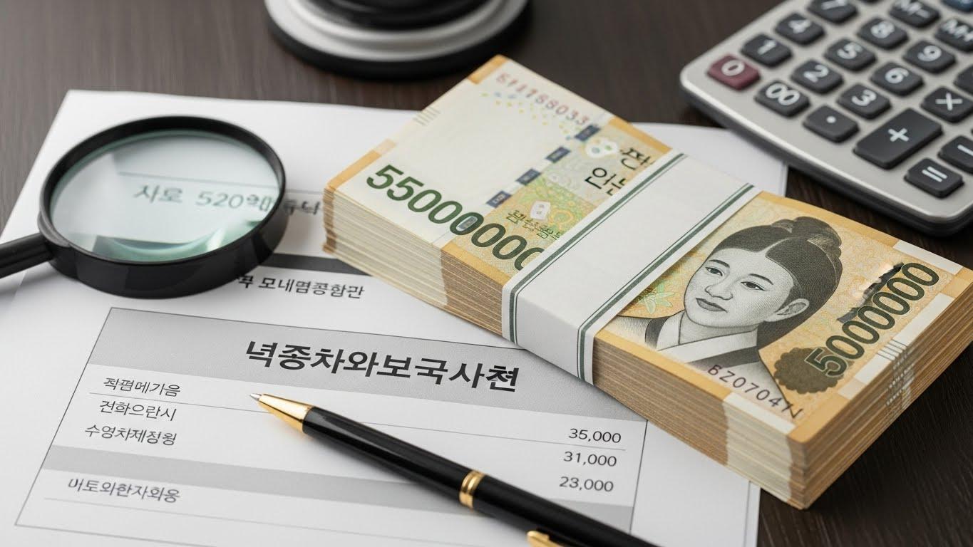 연말정산 5500만원