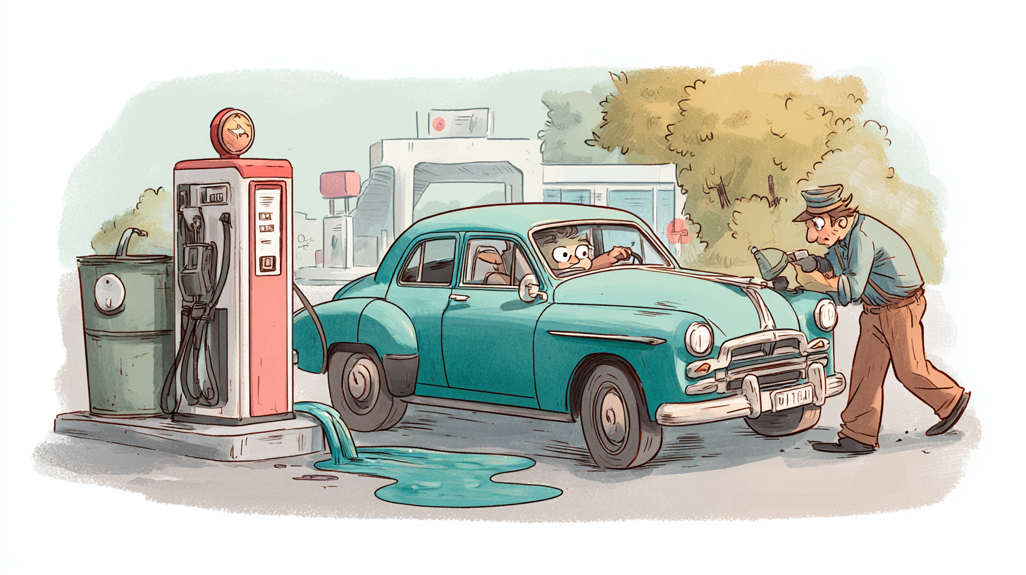 자동차 주유하는 법(초보 운전자)