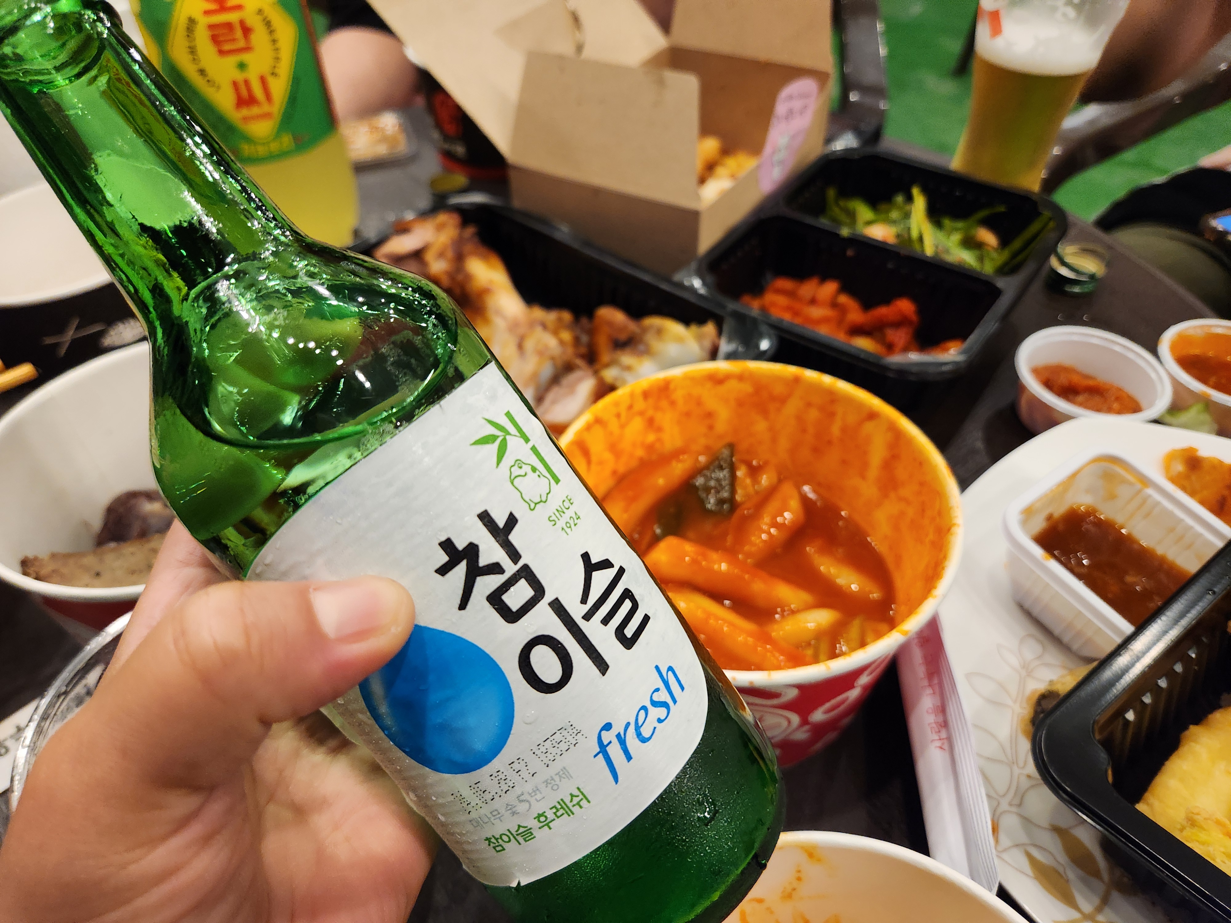 옥상일상 - 소주샷