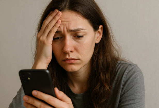 느린 스마트폰으로 짜증난 사람