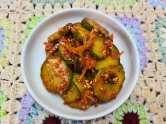 오이무침 레시피 재료 비율 황금 조합 소개_11