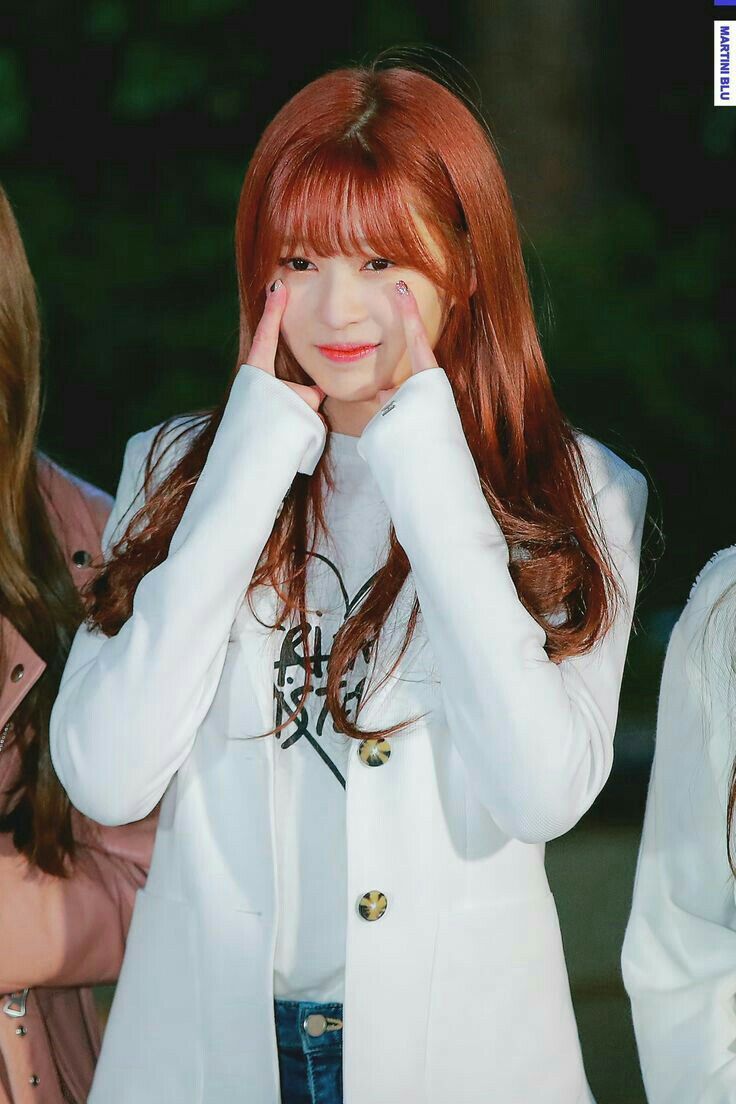 아이즈원 김민주 최애사진